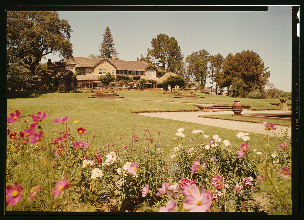 Green Gables Estate in Woodside, California, designed by Greene & Greene